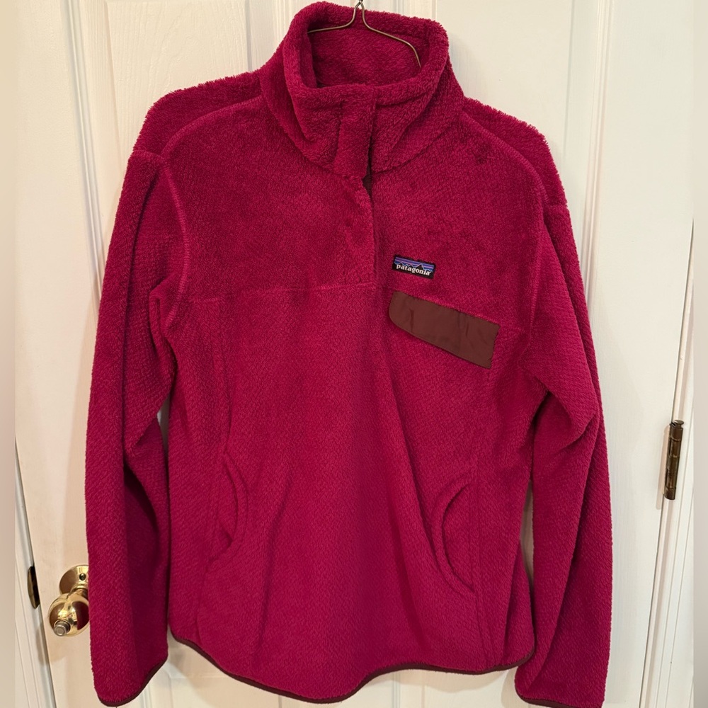 EUC Women’s Patagonia Pink Fleece Pullover